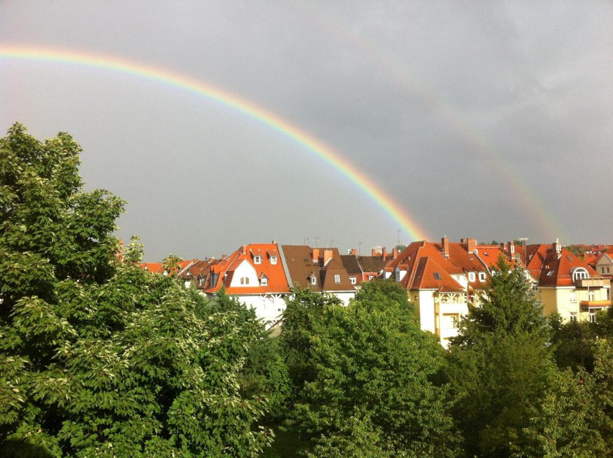 Stadtpark-Oase Erfurt Buitenkant foto